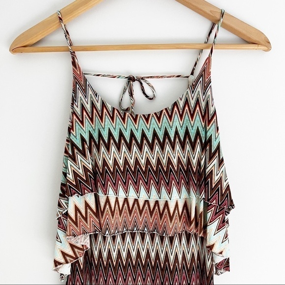 Minty Maxi Dress Spaghetti Straps Small - Picture 3 of 10